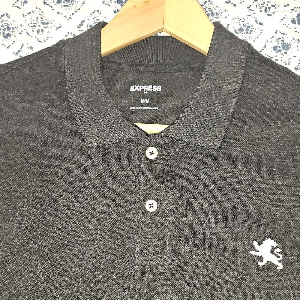 Express Charcoal Polo Shirt